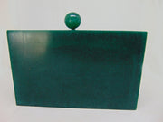 Handicraft Beautiful Flower Box Clutch Bag Purse