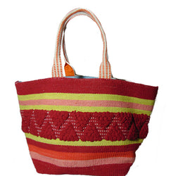 Cotton Hand-loom Durries Rug Bag