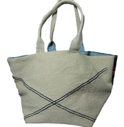 Cotton Hand-loom Durries Rug Bag