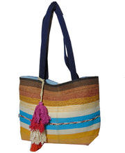 Multicolor Cotton Handloom Durries Bag