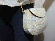 Mother of Pearl Mop bag Metal purse