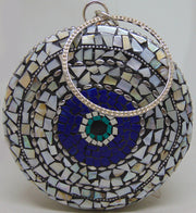 Round Metal Clutch Bag