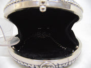 Round Metal Clutch Bag