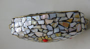 Heart shape shell nacre stone mosaic bag