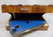 ethnic Brown Wooden Purse clutch vintage style wallet Bag