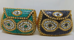 Evil Eye Clutch Bag