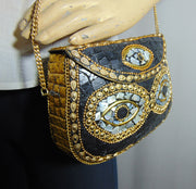 Evil Eye Clutch Bag