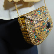 Ethnic Clutch Vintage Handmade