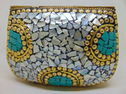 Antique Handmade Mosaic Bag