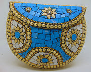 Metal Bag Stone Bag Ethnic