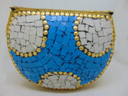 Metal Bag Stone Bag Ethnic