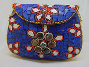 Metal Bag Stone Bag Ethnic