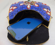 Metal Bag Stone Bag Ethnic