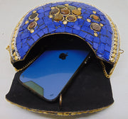 Metal Bag Stone Bag Ethnic