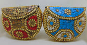 Metal Bag Stone Bag Ethnic