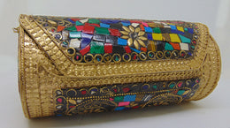 Metal Bangle Box Bag