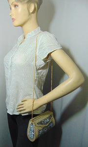 Metal Mosaic Handmade Metal Clutch Purse Evening Bag