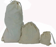 Cotton Biodegradable Drawstring Pouch Bag