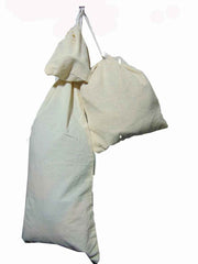 Cotton Biodegradable Drawstring Pouch Bag
