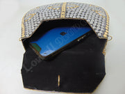 Metal stud Vintage Clutch purse