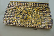 Golden purse for bridal