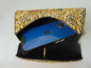 Golden purse for bridal