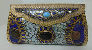 Wedding Brass Mop Clutch