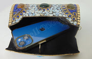 Wedding Brass Mop Clutch