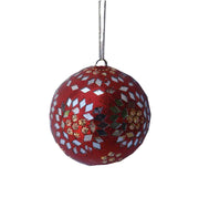 LAC DECORATION CHRISTMAS HANGING BALL