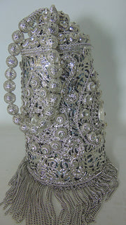 Metal mesh bucket Potli Wedding gift Bag