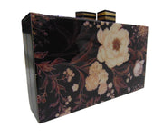 Resin Clutch Box for women Purse Bags