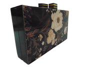 Resin Clutch Box for women Purse Bags