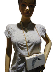 Evening Hand Clutch acrylic box bags