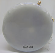 Elephant inlay Round shaped Box Clutch Bag