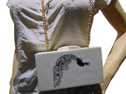 Evening Hand Clutch acrylic box bags