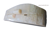 Vintage Mother Of Pearl Shell Purse Mop Clutch Bag