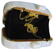 Vintage Mother Of Pearl Shell Purse Mop Clutch Bag