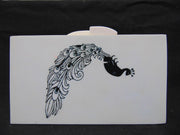 Evening Hand Clutch acrylic box bags