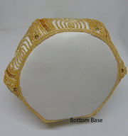 Designer Embroidered Lotus Potli