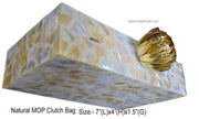 HANDMADE MOP CLUTCH BAGS & HANDBAGS FOR WOMEN