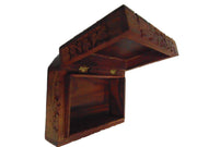 ANTIQUE HAND CARVED WOODEN BOXES WHOLESALE   (6