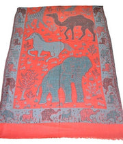 100%CASHMERE JAMAVAR SHAWL