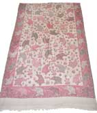 100%CASHMERE JAMAVAR SHAWL