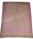 100%CASHMERE JAMAVAR SHAWL