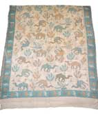 100%CASHMERE JAMAVAR SHAWL