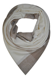 Women's Fine Wool Jacquard Scarf Luxury