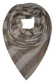 Women's Fine Wool Jacquard Scarf Luxury
