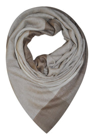 Women's Fine Wool Jacquard Scarf Luxury