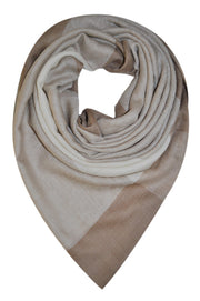Women's Fine Wool Jacquard Scarf Luxury
