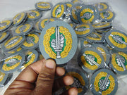 Custom made handmade Gold / Silver Bullion wire Badges